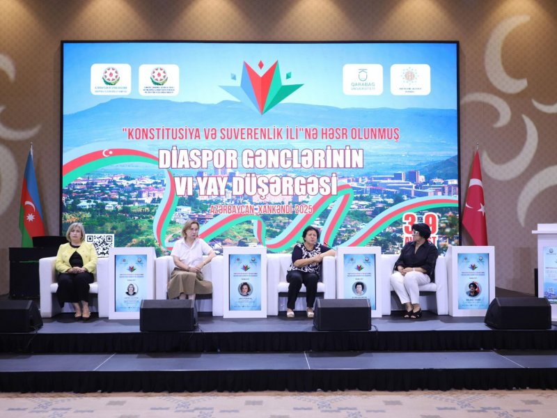 Yay düşərgəsində böyük maraq yaradan “Xankəndi” paneli