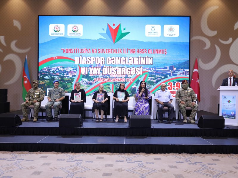 Şəhid ailələri və Qarabağ fatehləri diaspor gənclərinin yay düşərgəsində