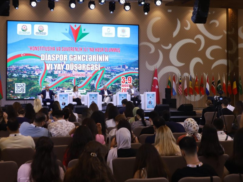 Diaspor gənclərinə Azərbaycanın xarici siyasətindən və ictimai diplomatiyadan bəhs olunub