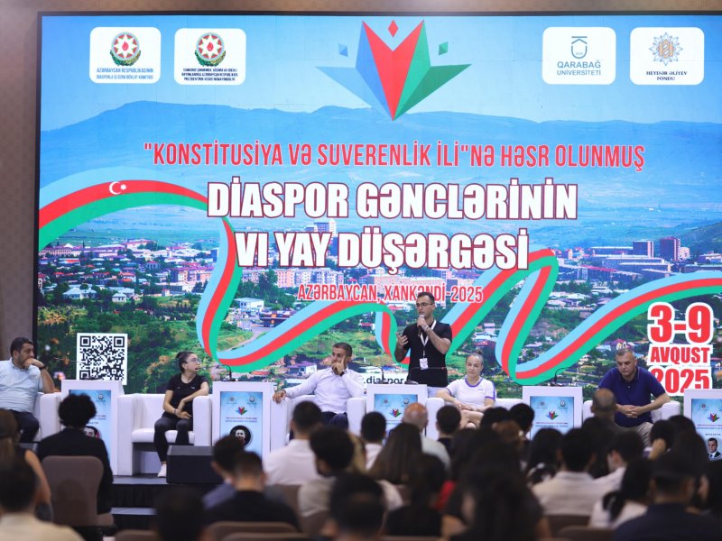 Ölkəmizin tanınmış idmançıları və idman jurnalistləri ilə diaspor gənclərinin unudulmaz görüşü