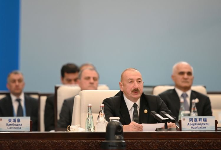 Prezident İlham Əliyev: Azərbaycan regionda Çinin etibarlı tərəfdaşıdır