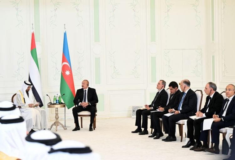 Prezident: Birləşmiş Ərəb Əmirlikləri ilə siyasi əlaqələrimiz çox uğurla inkişaf edir