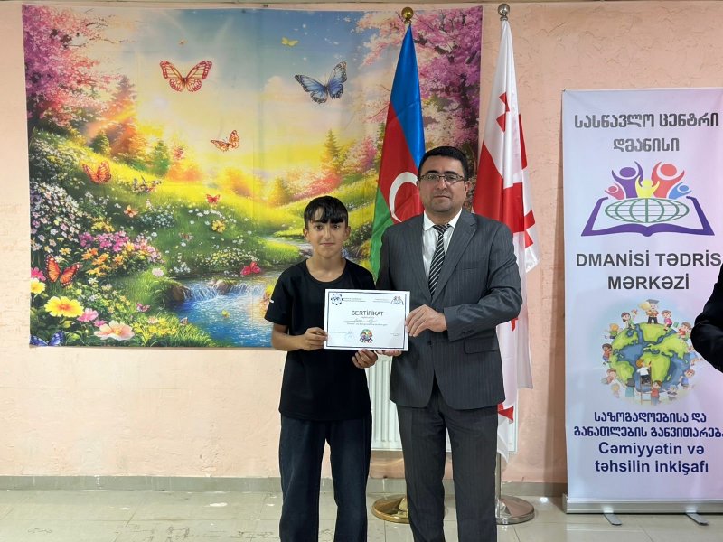 Gürcüstanda yaşayan azərbaycanlı gənclər yay düşərgəsində
