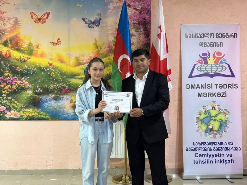 Gürcüstanda yaşayan azərbaycanlı gənclər yay düşərgəsində