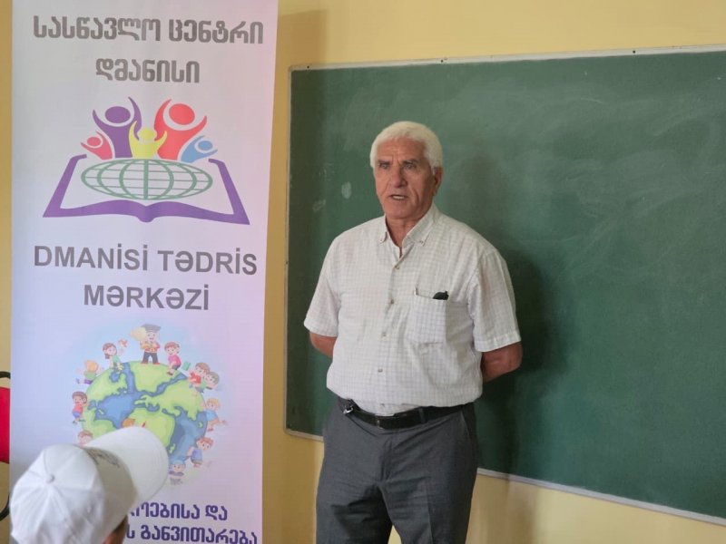 Gürcüstanda yaşayan azərbaycanlı gənclər yay düşərgəsində