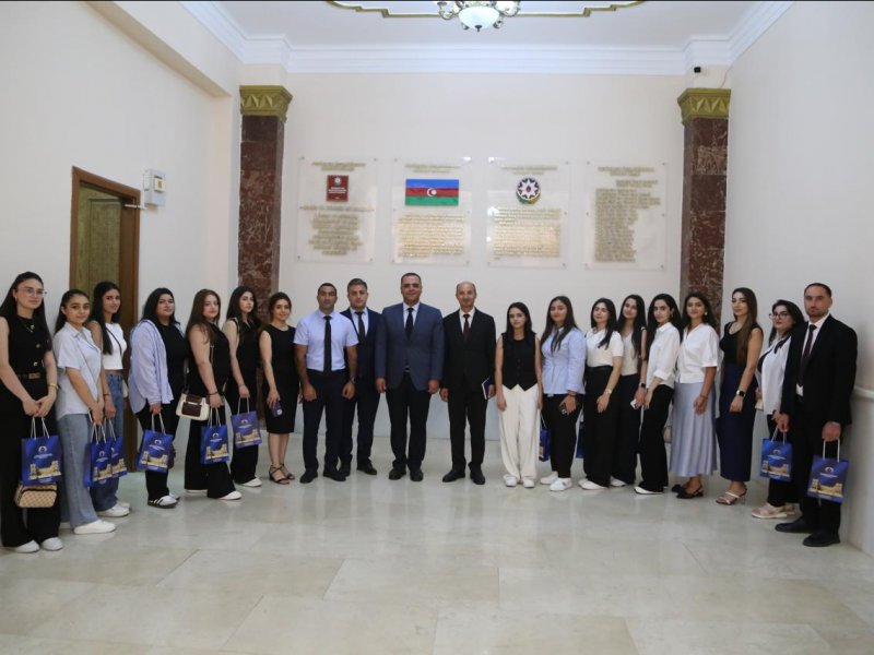 Ombudsman Aparatında yüksək bal toplayan abituriyent və ictimai fəal gənclər üçün info-tur təşkil olunub