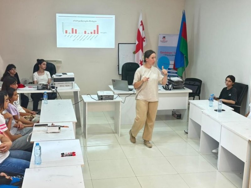 Qardabani Təhsil və İnteqrasiya Mərkəzində gənclər üçün yay təlimləri keçirilib