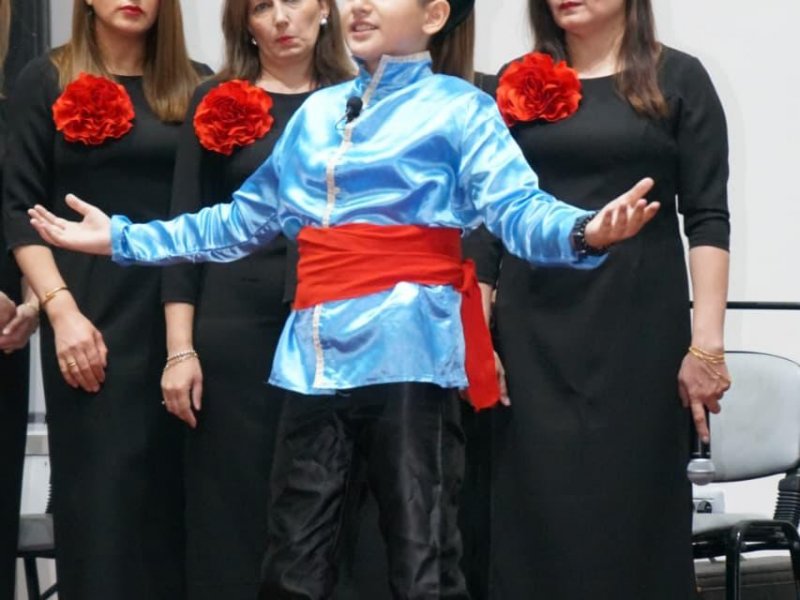 ZAQATALA UŞAQ İNCƏSƏNƏT MƏKTƏBİ MÖHTƏŞƏM KONSERT VERİB.