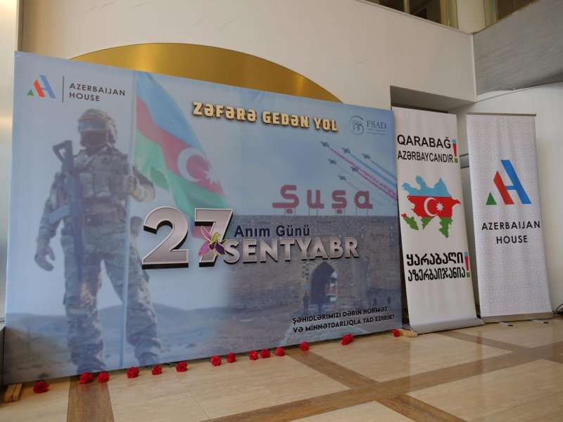 Marneulidəki Azərbaycan Evində Anım Günü tədbiri keçirilib