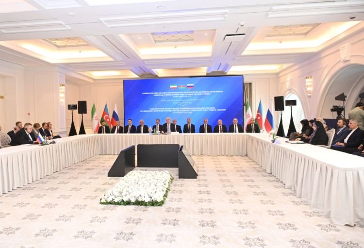 Azərbaycan, Rusiya və İran arasında nəqliyyat, energetika və gömrük sahələrində əməkdaşlığa dair görüş keçirilir