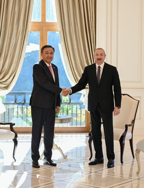 Prezident İlham Əliyev Qəbələdə Türk Dövlətləri Təşkilatının Baş katibini qəbul edib