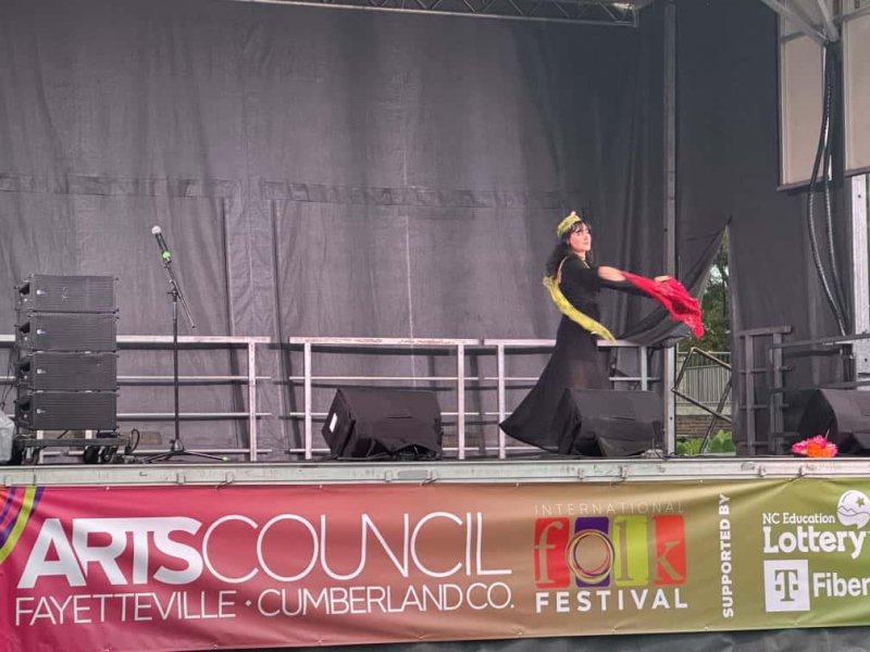 Milli irsimiz Fayetvil festivalında