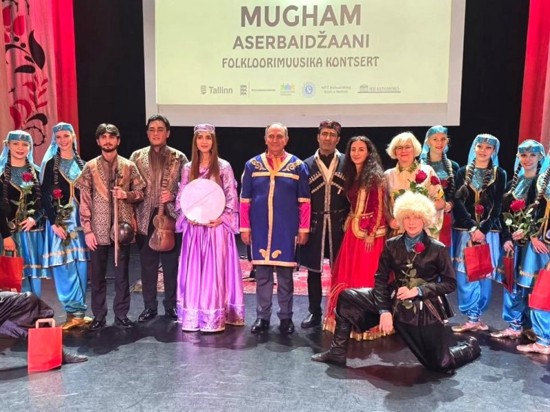 Estoniya Azərbaycan musiqisinin sehrinə bürünüb