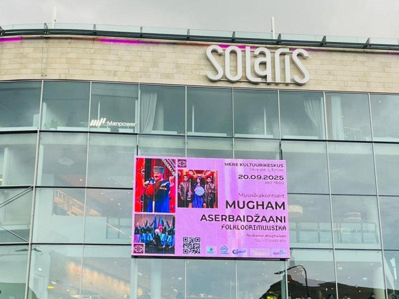 Estoniya Azərbaycan musiqisinin sehrinə bürünüb