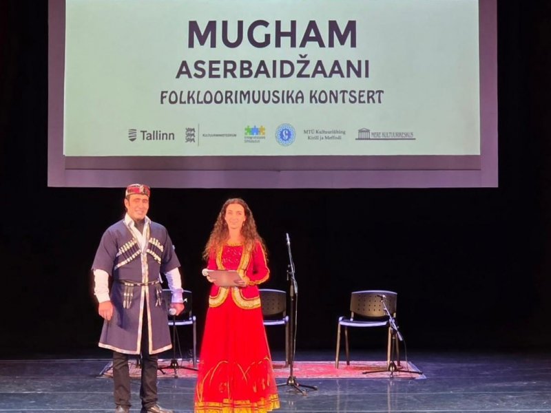 Estoniya Azərbaycan musiqisinin sehrinə bürünüb
