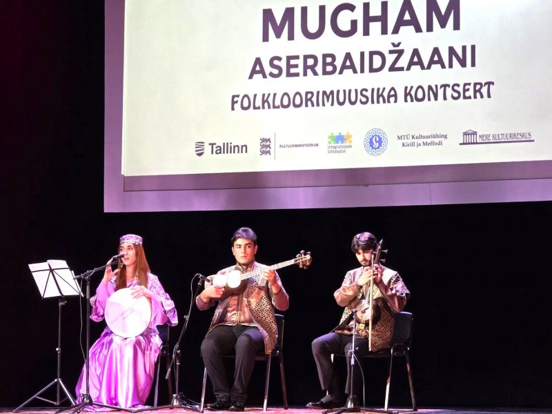 Estoniya Azərbaycan musiqisinin sehrinə bürünüb