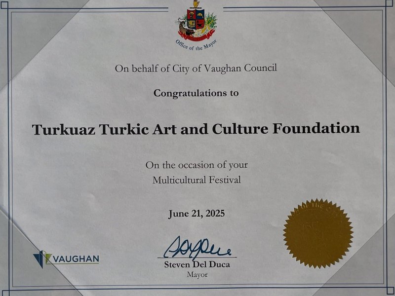 Toronto şəhərində Turkuaz Türk Multikultural Festivalı keçirilib