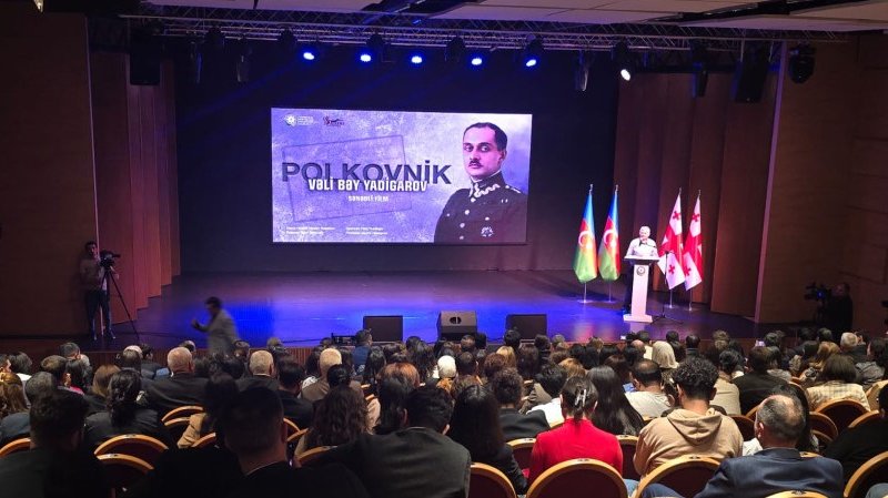 Tbilisidə “Polkovnik” filminin təqdimatı keçirilib