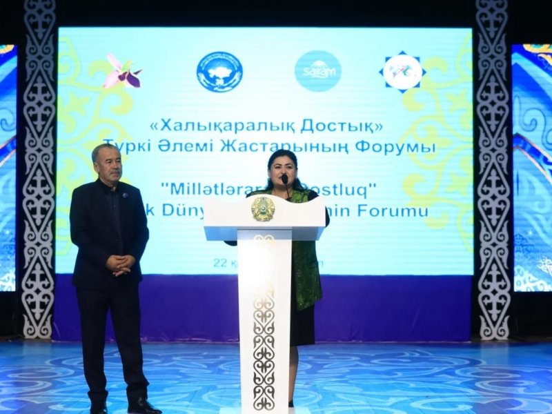 Qazaxıstanda Türk Dünyası Gənclərinin Forumu keçirilib