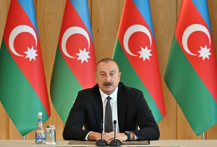 Azərbaycan Prezidenti: Nəqliyyat xətlərinin təhlükəsizliyi sahəsində əməkdaşlığımız qardaş dövlətlərin iqtisadi inkişafının zəmanətidir