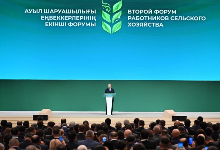 Prezident Tokayev Qazaxıstanın Asiya ölkələrinə böyük ət tədarükçüsü ola biləcəyini bildirib
