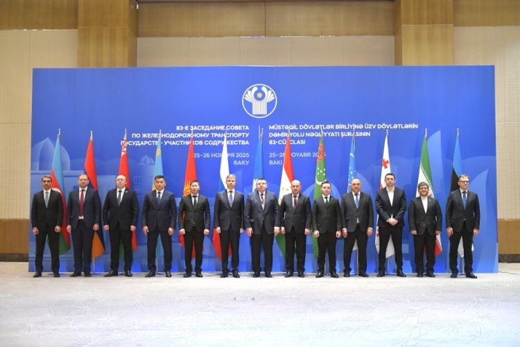 MDB Dəmir Yolu Nəqliyyatı Şurasının 83-cü iclasının protokolu imzalanıb