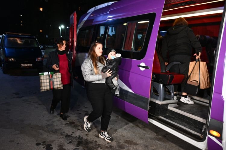 Cəbrayıl rayonunun Horovlu kəndinə növbəti köç karvanı yola salınıb