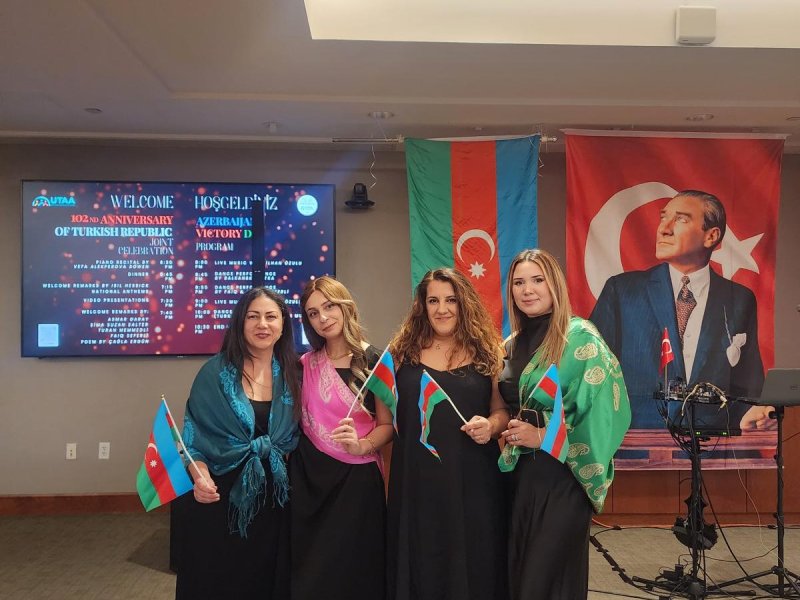 Qardaşlıq bayramı: Yuta ştatında Azərbaycanın Zəfər və Türkiyənin Respublika günləri qeyd edilib