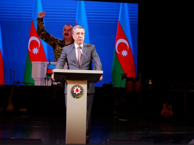 5 illik Zəfər sevinci Tbilisidə qeyd olunub