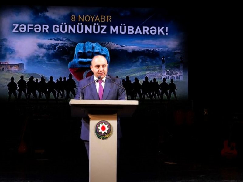 5 illik Zəfər sevinci Tbilisidə qeyd olunub