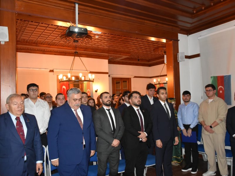 Azərbaycanlı gənclər Ankarada Qarabağ Zəfərinin 5 illiyini qeyd ediblər