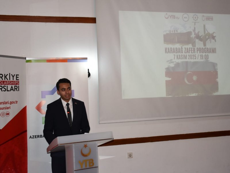 Azərbaycanlı gənclər Ankarada Qarabağ Zəfərinin 5 illiyini qeyd ediblər