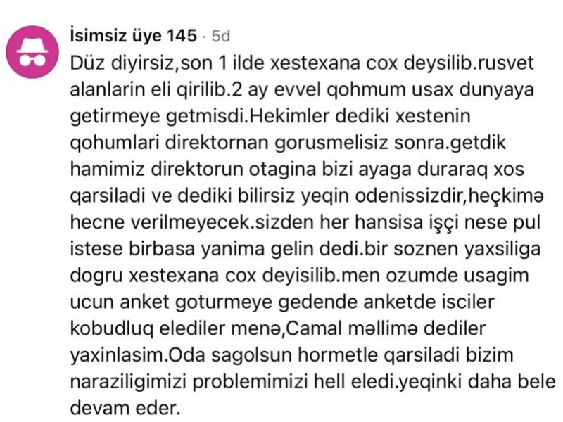 ZAQATALA SƏHİYYƏSİ İNKİŞAF YOLLARINDA