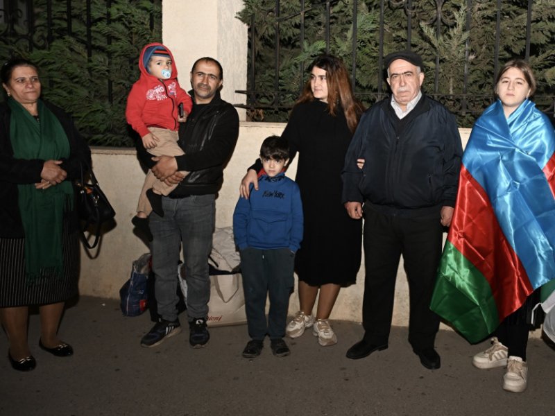 Xocalı şəhərinə və Cəbrayıl rayonunun Horovlu kəndinə növbəti köç karvanları yola salınıb