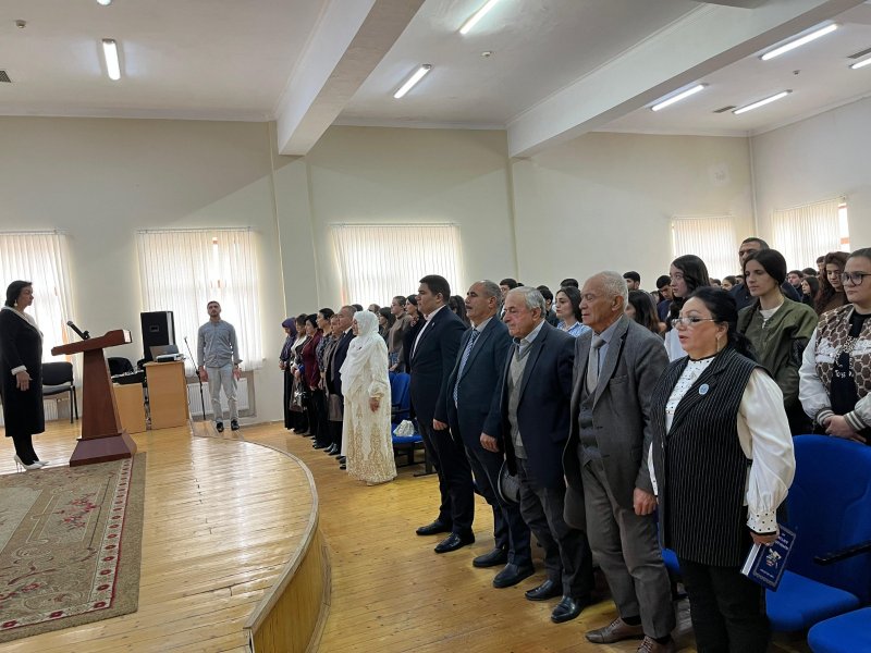 UNEC ZAQATALA FİLİALINDA TƏQDİMAT MƏRASİMİ KEÇİRİLİB-FOTOLAR.