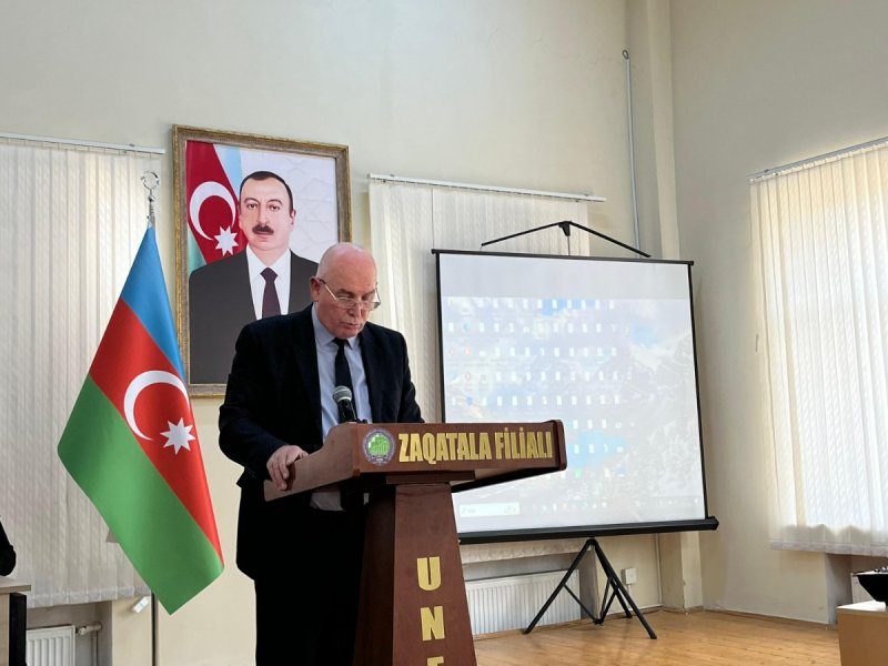 UNEC ZAQATALA FİLİALINDA TƏQDİMAT MƏRASİMİ KEÇİRİLİB-FOTOLAR.