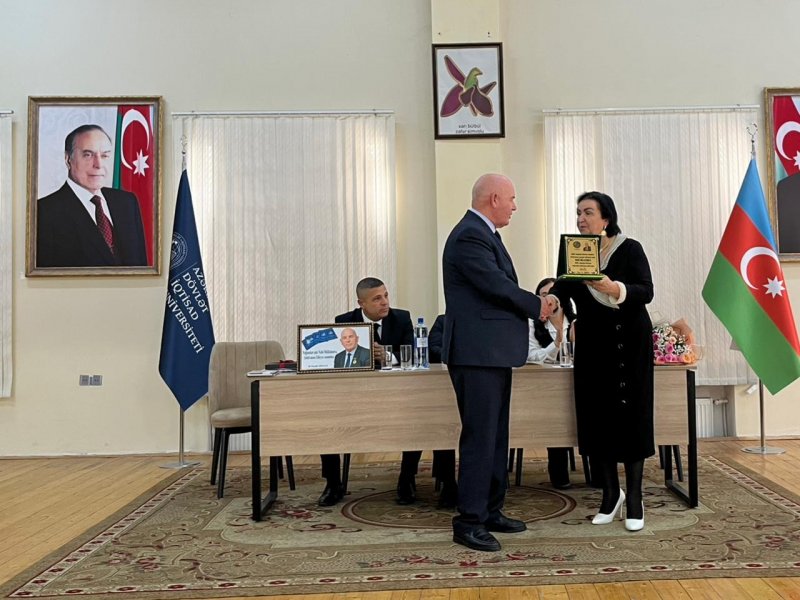 UNEC ZAQATALA FİLİALINDA TƏQDİMAT MƏRASİMİ KEÇİRİLİB-FOTOLAR.