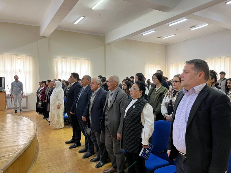 UNEC ZAQATALA FİLİALINDA TƏQDİMAT MƏRASİMİ KEÇİRİLİB-FOTOLAR.