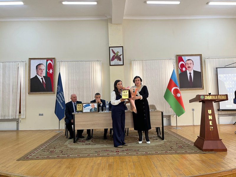 UNEC ZAQATALA FİLİALINDA TƏQDİMAT MƏRASİMİ KEÇİRİLİB-FOTOLAR.