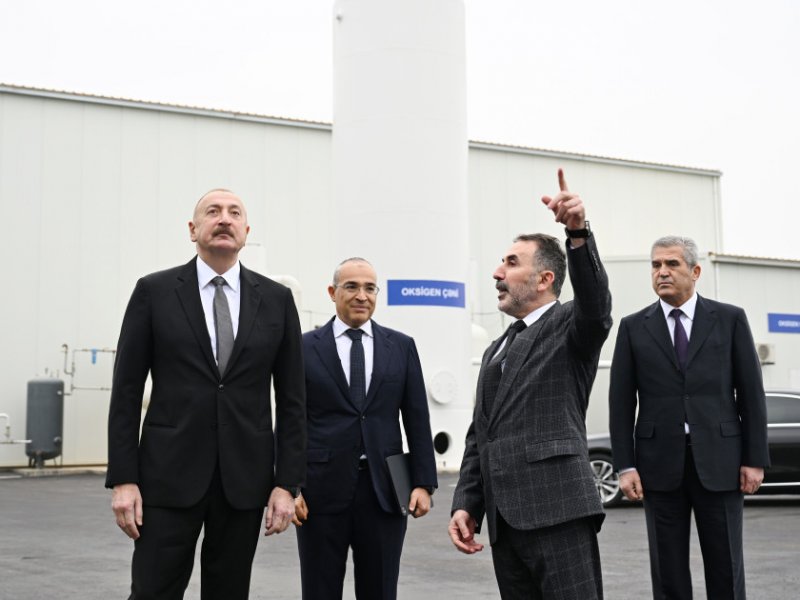 Prezident İlham Əliyev “AZWOOL” mineral daş yunu zavodunun açılışında iştirak edib - FOTOLAR