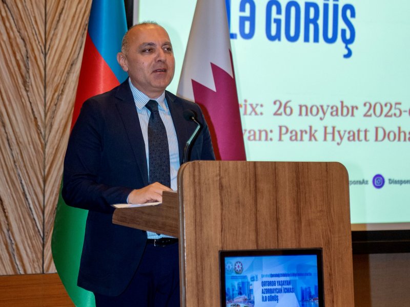 Qətərdə yaşayan Azərbaycan icması ilə görüş keçirilib