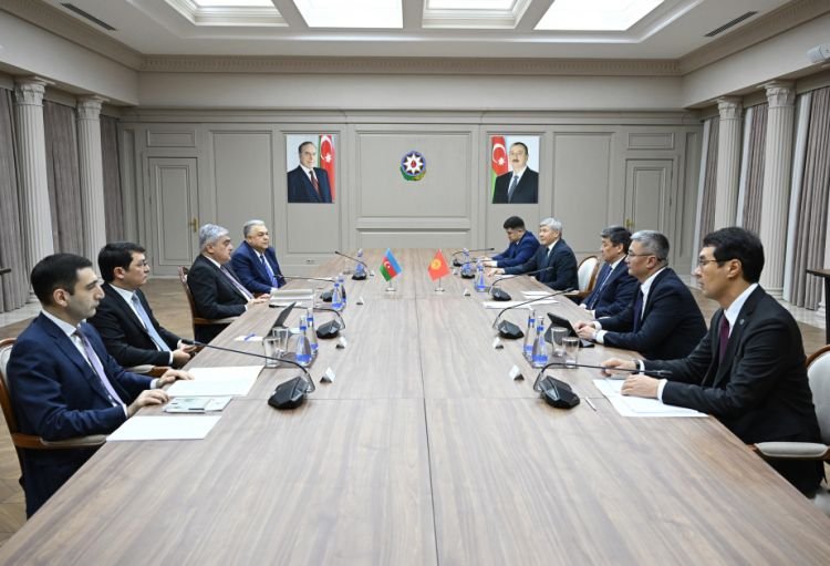 Azərbaycanla Qırğızıstan arasında Hökumətlərarası Komissiyanın 6-cı iclası keçirilib