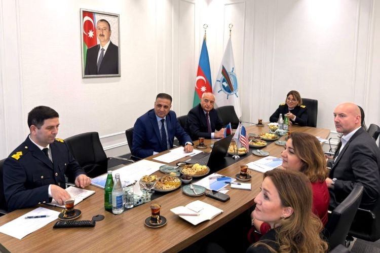 Azərbaycan və ABŞ dəniz mühəndisliyi sahəsində layihələri müzakirə ediblər
