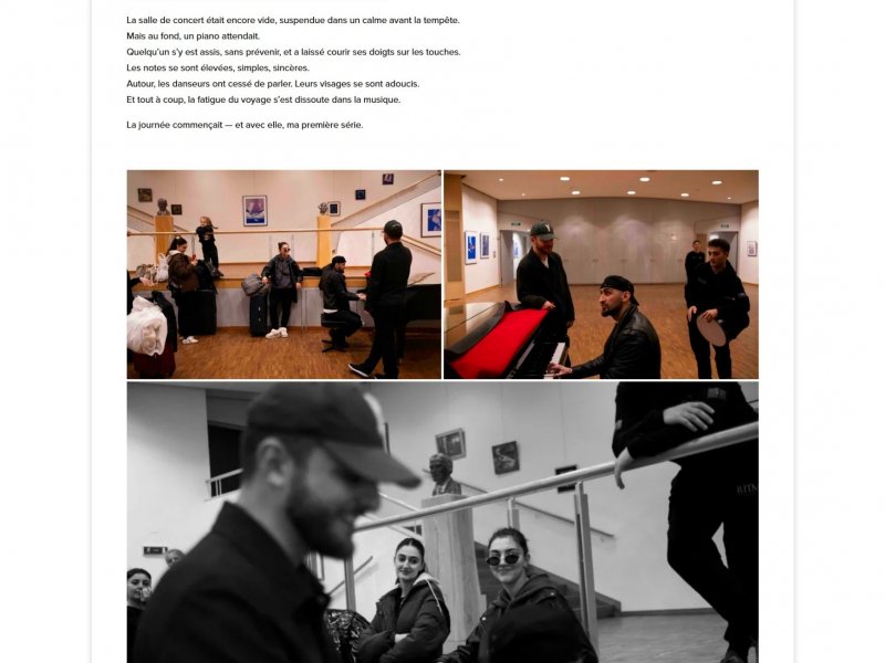 “Ritm” rəqs qrupunun çıxışı Fransa mətbuatında