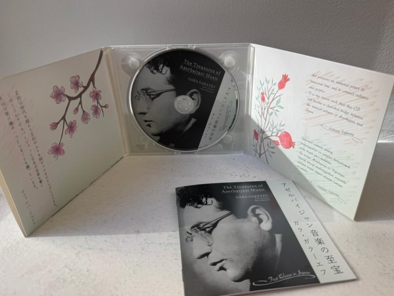 Yaponiyada Qara Qarayevin musiqilərindən ibarət  kompakt disk hazırlanıb