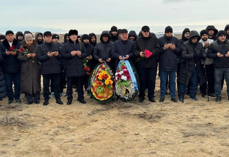 Aktauda AZAL təyyarəsi qəzasının qurbanlarının xatirəsi anılıb