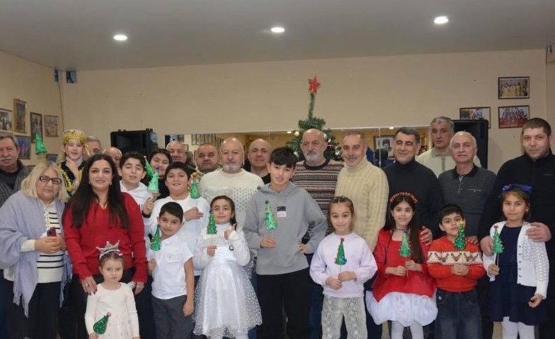 Ukraynadakı soydaşlarımız Həmrəylik Günündə bir araya gəliblər