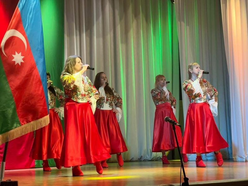 Ukraynadakı soydaşlarımız Həmrəylik Günündə bir araya gəliblər