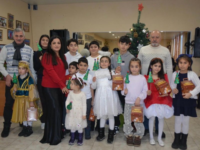 Ukraynadakı soydaşlarımız Həmrəylik Günündə bir araya gəliblər