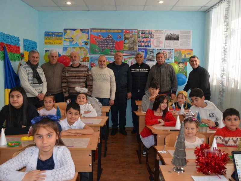 Ukraynadakı soydaşlarımız Həmrəylik Günündə bir araya gəliblər